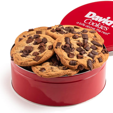 David'S Cookies Fresh Baked Decadent Jumbo Cookies Triple Chocolate Chunk - Flavorful Gourmet Cookies - Ideal Food Gift For Corp