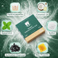 Remineralizing Gum with Xylitol Hydroxyapatite - Natural Mastic Mint Chewing Gum for Oral Care - Sugar Free Aspartame Plastic Free Dye Free Gluten Free (18 Count (Pack of 4)  Mastic Mint)
