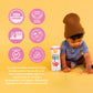 Serenity Kids 6+ Months Grain-Free Allergen-Safe Puffs For Toddlers & Babies - No Grains, Gluten, Nuts, Rice - Organic Veggies, Legumes, Olive Oil (1.5 Ounce (1 Count), Carrot & Beet)