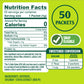 Splenda Stevia Zero Calorie Sweetener, Sugar Substitute Packets, 50 Count (Pack Of 1)