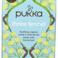 Pukka Organic Herbal Tea Three Fennel 20 Tea Bags