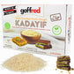 GOFFRED Dried & Shredded Kataifi, Large 1.1lb, White, Perfect for Pastry and Desserts, Phyllo Dough for Knafeh and Kunafa
