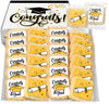 24 Graduation Cookies Gift Basket Box 2024 | Individually Wrapped | 4 Pack | Congratulations Congrats Grad for Women Men Kids | 