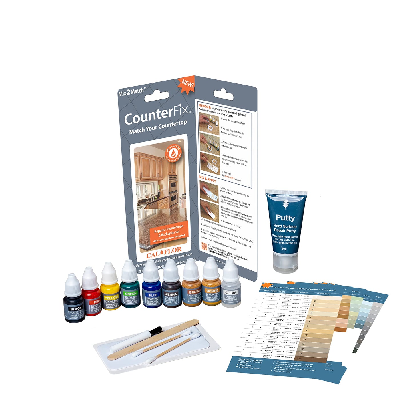 Calflor Fl49102 Counterfix Countertop  Backsplash Repair