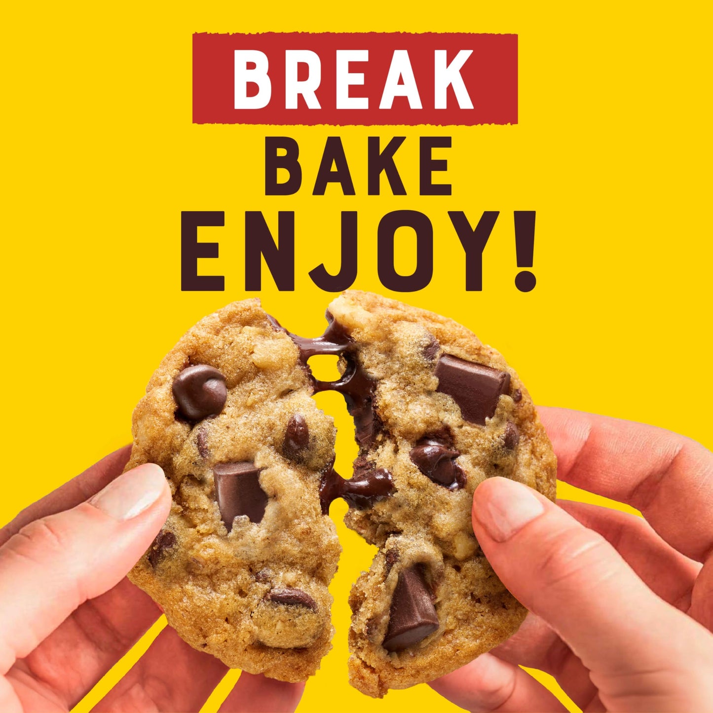 Nestle Toll House Chocolate Chip and Chocolate Chunk Cookie Dough with 100% Real Chocolate Chips - 12 Big Ready to Bake Chocolat