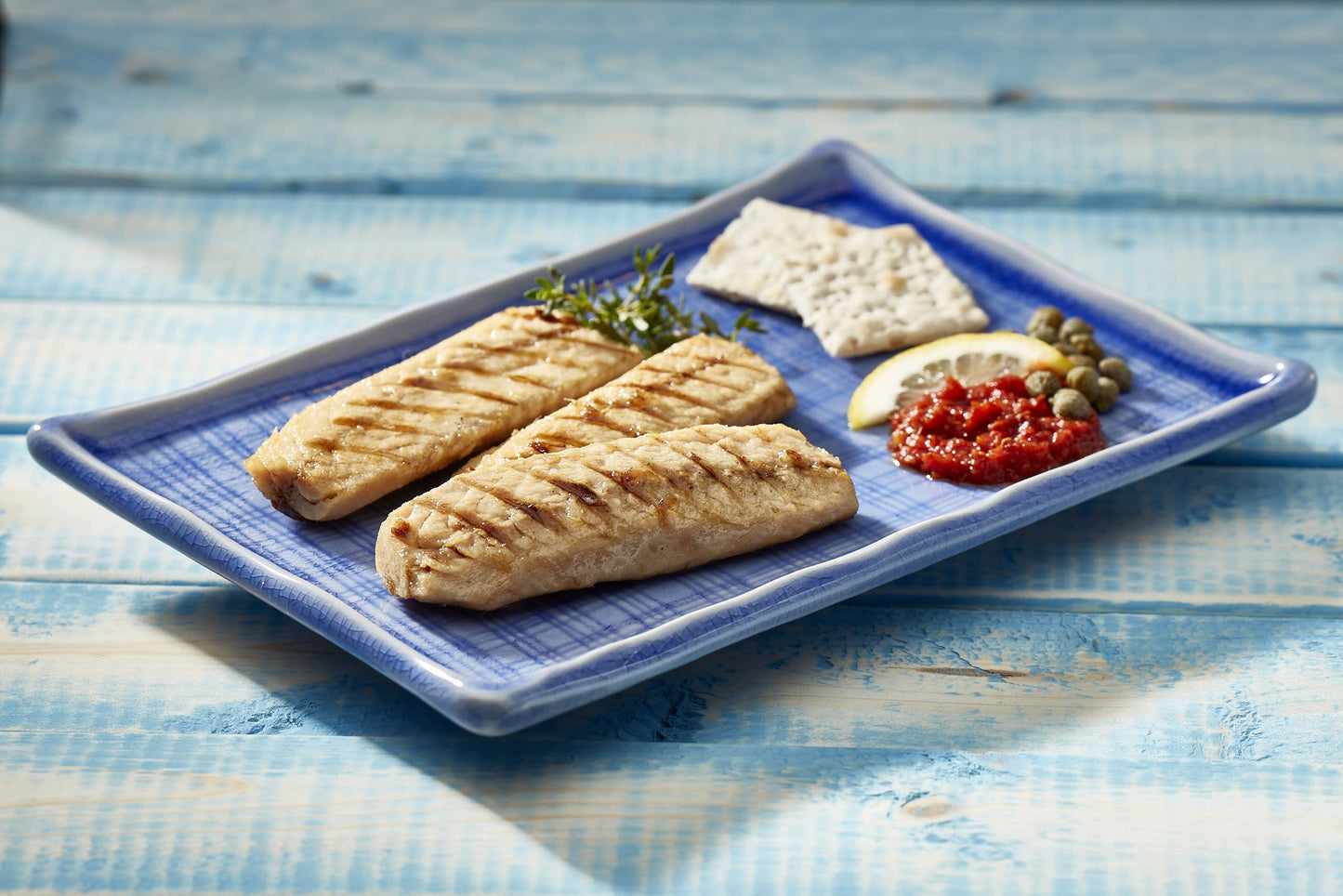 Season Grilled Mackerel In Olive Oil - Skinless & Boneless Mackerel Fillets, Wild Caught, Keto Snacks, Full Of Vitamins, Low In Mercury, Kosher, Non-Gmo, 20G Of Protein - 4.37 Oz, 12-Pack