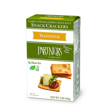 Prtnrs Tradtnl Snck Crkr ( 6 X 4 Oz   )