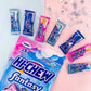 Hi Chew Fantasy Mix Candy, Rainbow Sherbet, Blue Hawaii, And Blue Raspberry Flavors, Fruity Chewy Japanese Taffy,3 Oz Pack Of 2