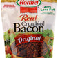 Hormel Real Bacon Crumble Topping, 4.3 Oz Pouch, Pack of 1, Convenient Bacon Topping for Salads and Snacks