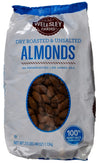 Wellsley Farms Unsalted Almonds Dry Roasted, 40 Ounce