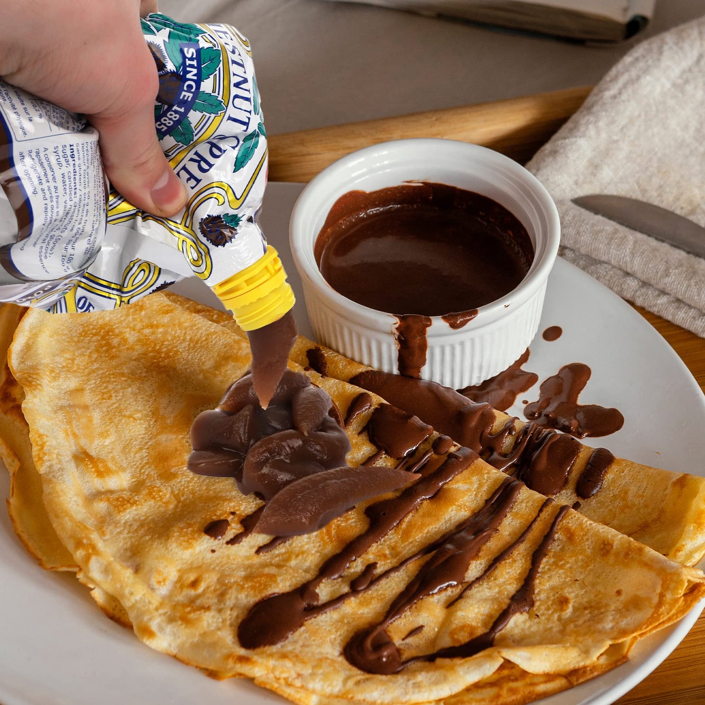 Clement Faugier Chestnut Spread From France 35.2 (Pack of 2) Chestnut Jam Pouch | Creme De Marron Chestnut Puree | Chestnut Past