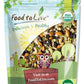 Organic Raw Seeds, Nuts And Raisins Mix, 4 Pounds - Raw And Non-Gmo Trail Mix Contains Walnuts, Almonds, Cashews, Hazelnuts, And