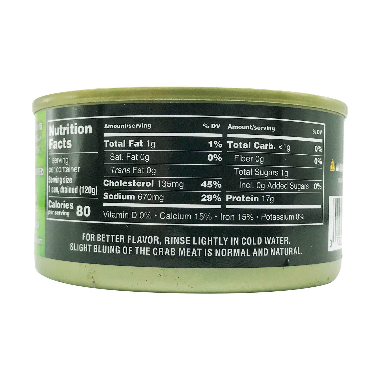 Crown Prince Fancy White Crab Meat, 6-Ounce Cans (Pack Of 6)