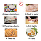 Tanisa 2 Packs Rice Paper Wrappers, 76 Sheets Spring Roll Wrappers For Deep Fried (22Cm, Round, 12 Oz/Pack) Cha Gio, Gluten Free