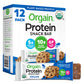 Orgain Organic Vegan Protein Bars, Chocolate Chip Cookie Dough - 10g Plant Based Protein, Low Calorie Healthy Snacks, No Lactose or Soy Ingredients, Gluten Free, Non-GMO - 1.41 Oz (Pack of 12)