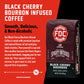 Fire Department Coffee Black Cherry spirit-inspired flavor Coffee - Premium Ground - 12 oz - Non-  ic - Veteran Owned - Roasted in the USA