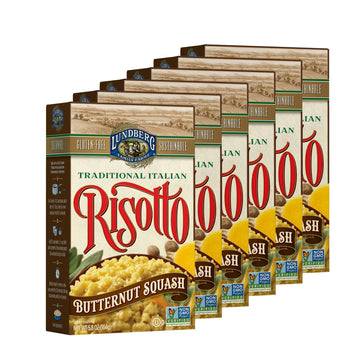 Lundberg Family Farms - Traditional Italian Risotto Butternut Squash Convenient Side Dish 20 Minute Cook Time Pantry Staple Sust