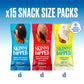SkinnyDipped Snack Attack Almond Variety Pack, Chocolate Covered Almonds, Low Sugar, Gluten Free, Healthy Snack, 1.2 Ounce Bags