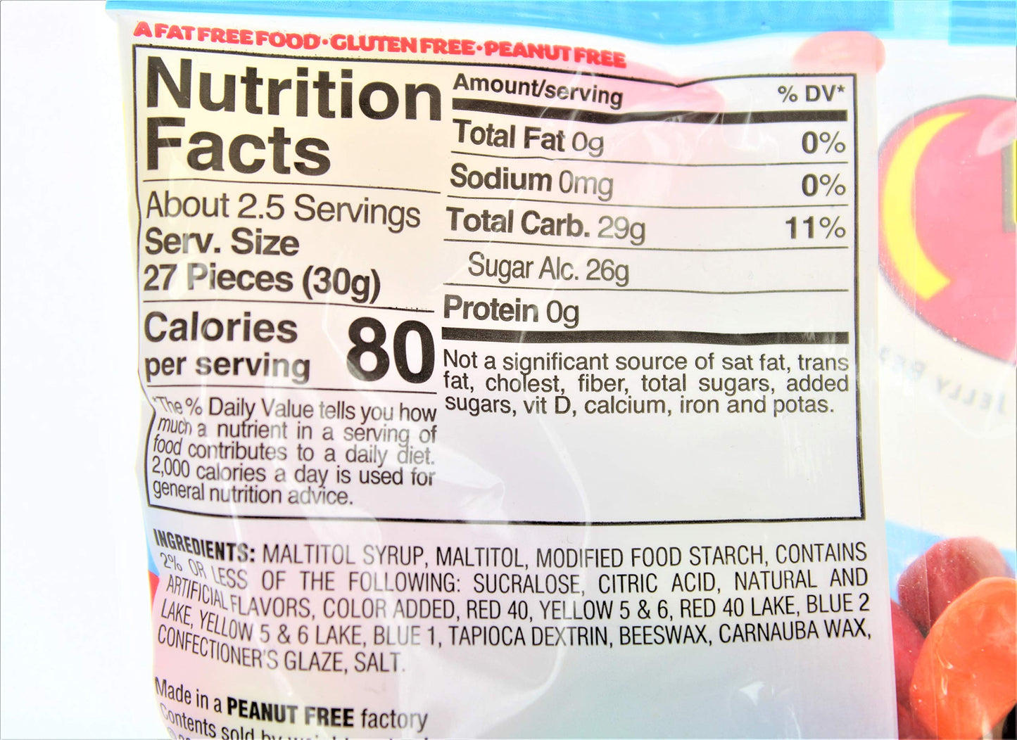 Jelly Belly Sugar Free Assorted Flavor Jelly Beans, 2.8 oz (3 Pack)