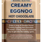 Double Donut Creamy Eggnog Hot Chocolate Mix Packets, Flavored Eggnog Hot Cocoa Mix, 32 Count