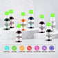 Gel Food Coloring 15 Colors X 0.35 Oz Concentrated Gel Based Food Dye Vibrant Icing Colors Neon Edible Food Color For Icing Baki