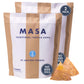 Ancient Crunch MASA Tortilla Chips Snack Pack - Organic, Gluten & Dairy Free, Seed Oil Free, 5oz Each, Beige (2 Pack)
