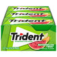 Trident Sugar-Free Chewing Gum, Watermelon Twist, 14 Pieces per Pack, 12 Packs, Total 168 Pieces