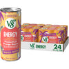V8 Energy Drink, Passionfruit Orange Guava, 8 Fl Oz Can, Pack of 24