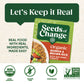 SEEDS OF CHANGE Organic Quinoa & Brown Rice with Sun Dried Tomato, Organic Food, 8.5 OZ Pouch (Pack of 12)