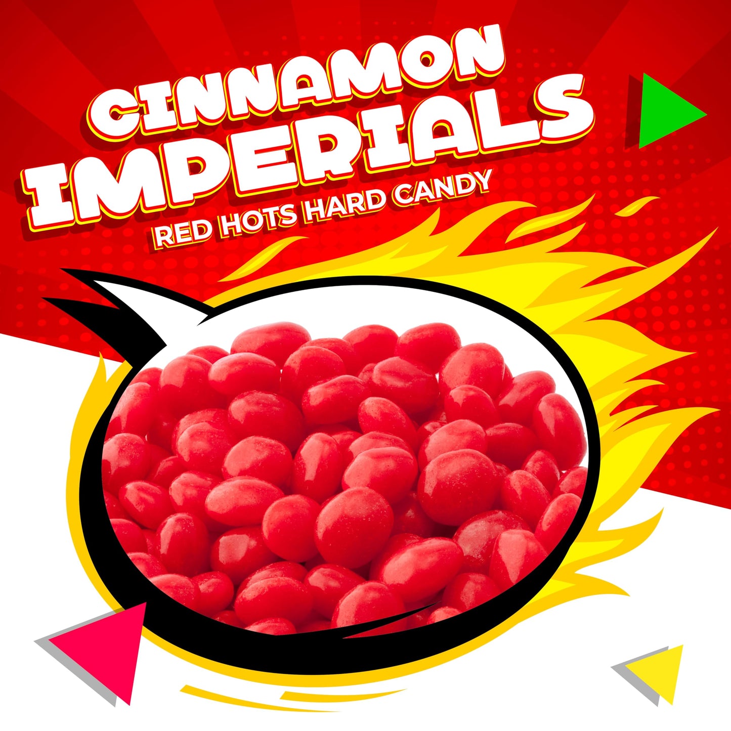 Cinnamon Imperials | 3 Pound Bag | Hard Classic Candy