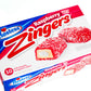 Raspberry Zingers (2, 10ct packs - 20 Zingers) - Sweet and Salty Kettle Popcorn (1, 5.5oz bag) - 3 Items Total