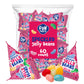 Funtasty Jelly Beans - 60 Count Pack (12 Ounces) - Individual Pouches - Assorted Fruit Flavors - Tiny Speckled Candy