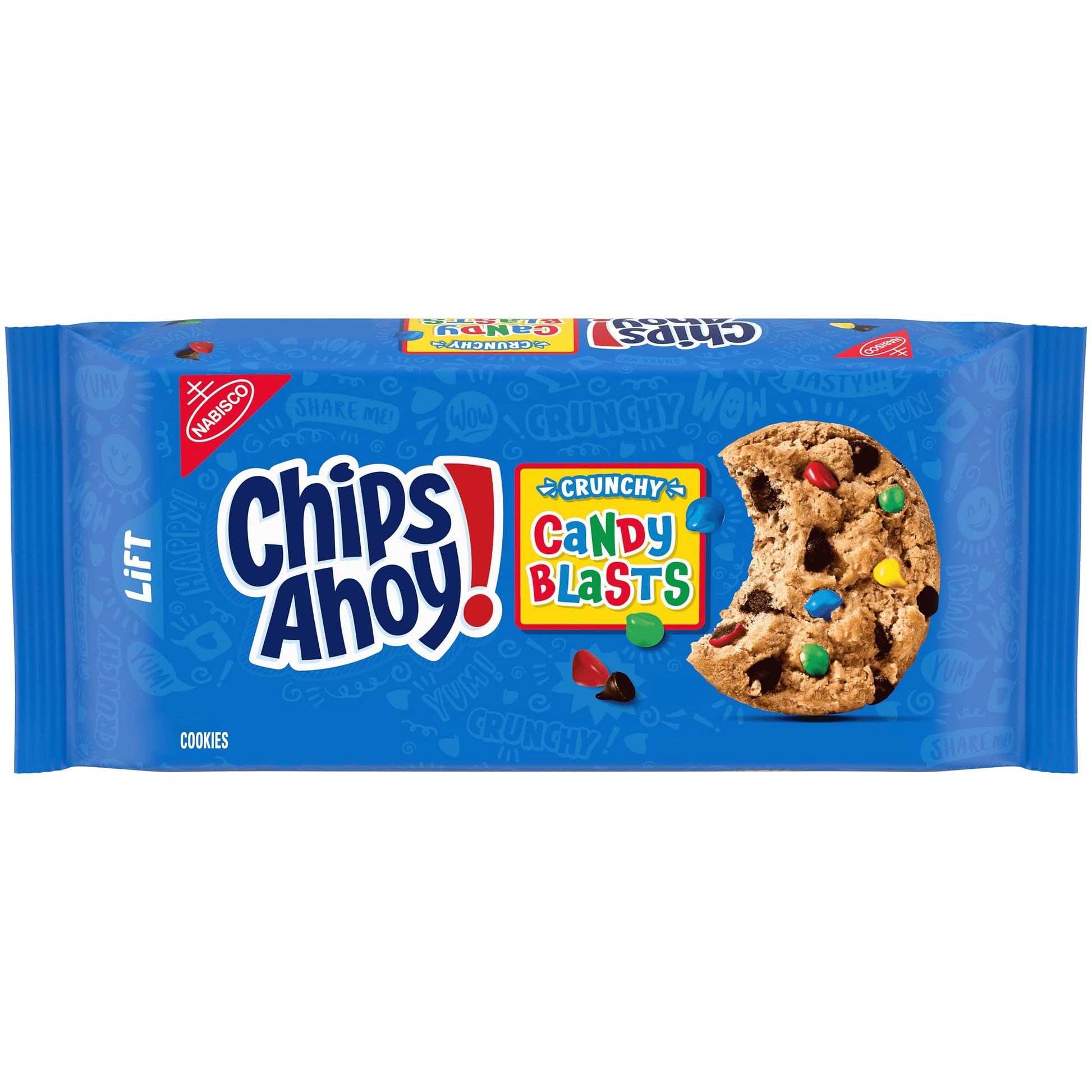 CHIPS AHOY! Crunchy Candy Blasts Chocolate Chip Cookies, 12.4 oz