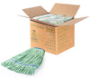 Matthew Cleaning Heavy Duty Mop Head Commercial Replacement For General And Floor Cleaning, Wet Industrial Blue Cotton Looped En