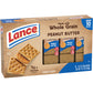 Lance Sandwich Crackers, Made with Whole Grain Crackers, Peanut Butter, 10 Individual Packs