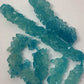 SweetGlob Old Fashioned Rock Candy Crystals on Strings (Cotton Candy Light Blue, 2 Pound)