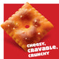 Cheez-It Cheese Crackers, Baked Snack Crackers, Lunch Snacks, Family Size, Extra Toasty, 21oz Box (1 Box)
