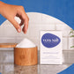 Vera Salt Fine Spring Salt - 300g Pack - Hand-Harvested White Crystals from Spain - Fine Texture with Natural Minerals - Plastic