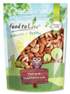Food to Live - Dry Roasted Almonds and Cashews Mix, 1 Pound - Unsalted Oven Roasted Nuts, Protein Rich Trail Mix, Healthy Vegan 