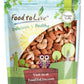 Food to Live - Dry Roasted Almonds and Cashews Mix, 2 Pounds - Unsalted Oven Roasted Nuts, Protein Rich Trail Mix, Healthy Vegan