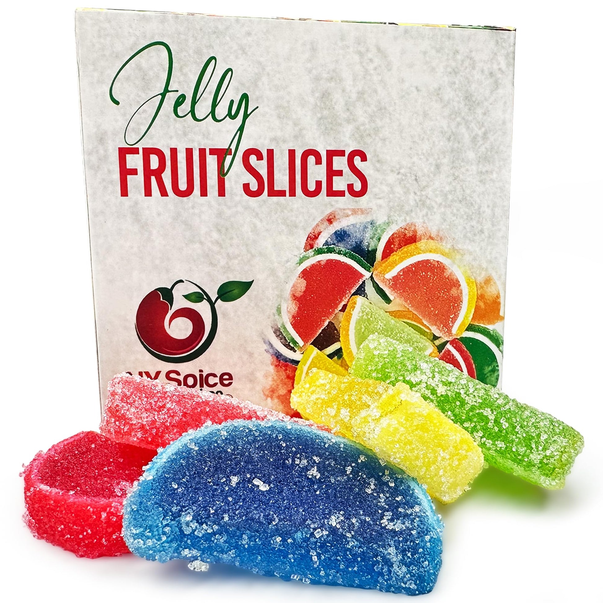 NY SPICE SHOP Jelly Fruit Candy - 3 Pound Fruit Slices Candy - Assorted Fruit Gummies - fruit snacks for Candies Lovers