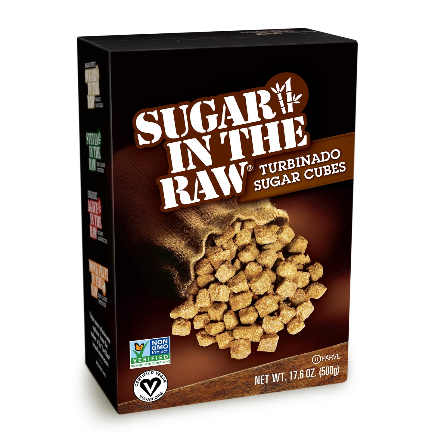 Sugar In The Raw Granulated Turbinado Cane Sugar Cubes, No Added Flavors Or Erythritol, Pure Natural Sweetener, Hot & Cold Drink