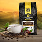 Christopher Bean Coffee - Certified Kosher, Decaf Ground Universal Drip Amaretto Almond Biscotti Coffee | Amaretto Flavored Medium Roast Coffee 100% Arabica, No Sugar, No Fats, Non-Gmo | 10-Ounce