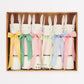 Meri Meri Gingham Bow Bunny Crackers, Pack of 6, Paper, Multicolored