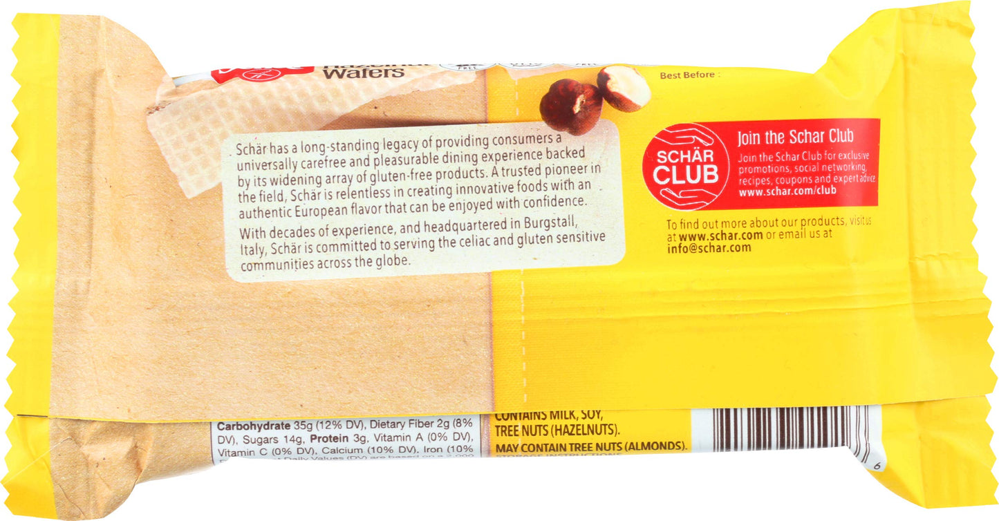 Schar Hazelnut Wafers Gluten Free - 1.8 Oz