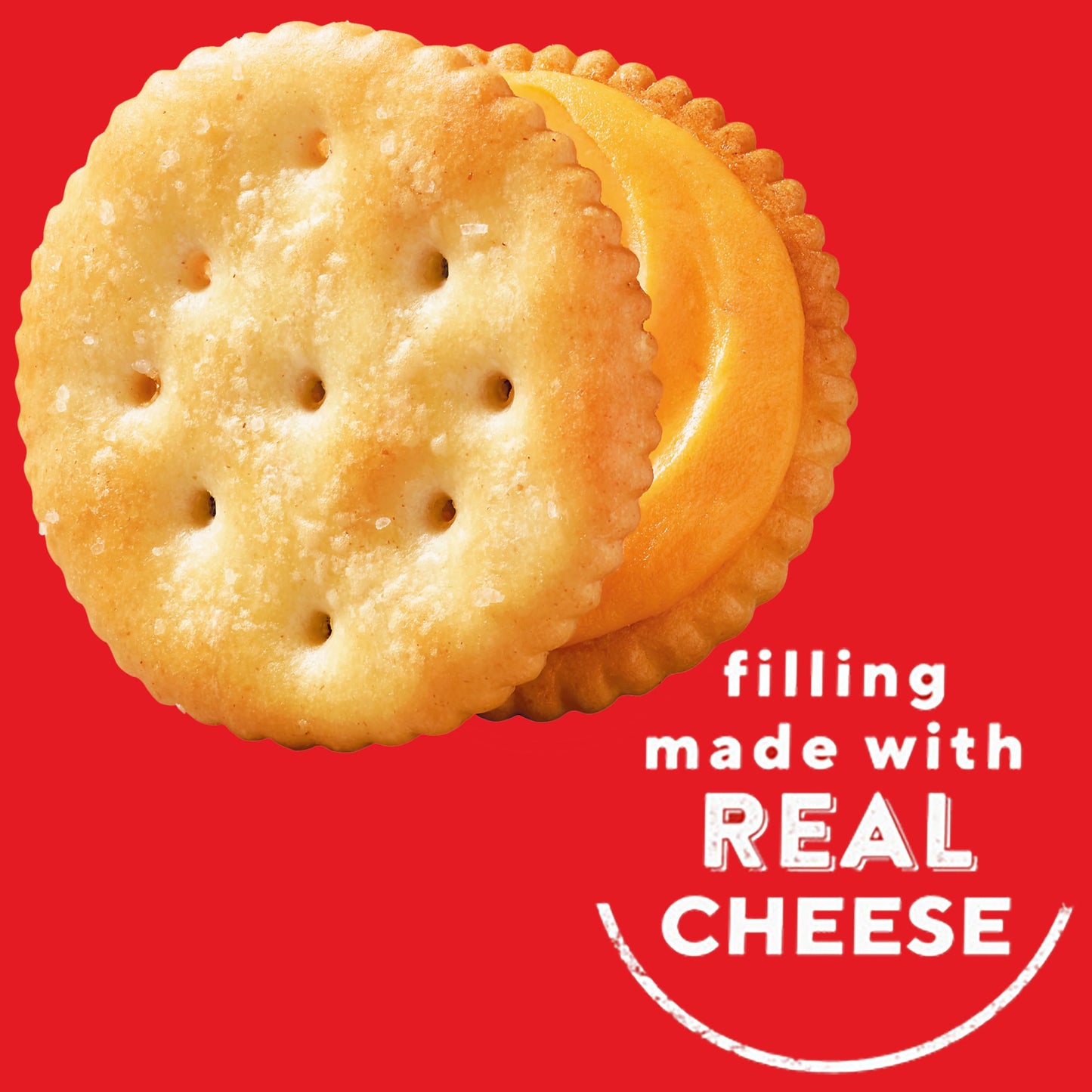 Ritz Cheese Sandwich Crackers, 112 Snack Packs (14 Boxes, 6 Crackers Per Pack)