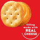 RITZ Cheese Sandwich Crackers, Family Size, 96 Snack Packs (6 Boxes, 6 Crackers Per Pack)