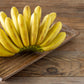 Fresh Organic Premium Banana Bunch By Rawjoy Farms, 1 Pound