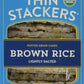 Lundberg Family Farms Organic Thin Stackers Grain Cakes, Brown Rice Lightly Salted, 5.9 Ounce (Pack of 12)