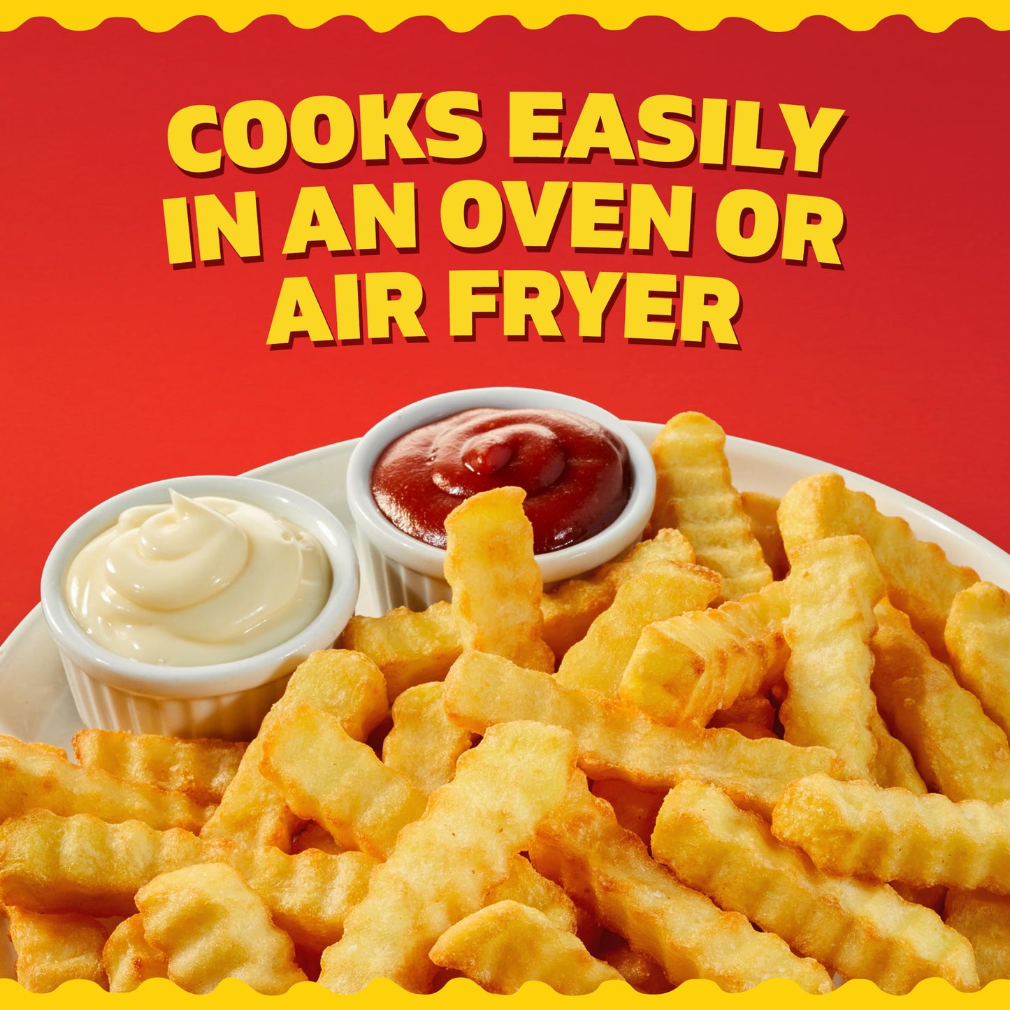 Ore-Ida Extra Crispy Crinkles French Fried Potatoes, 26 oz Bag